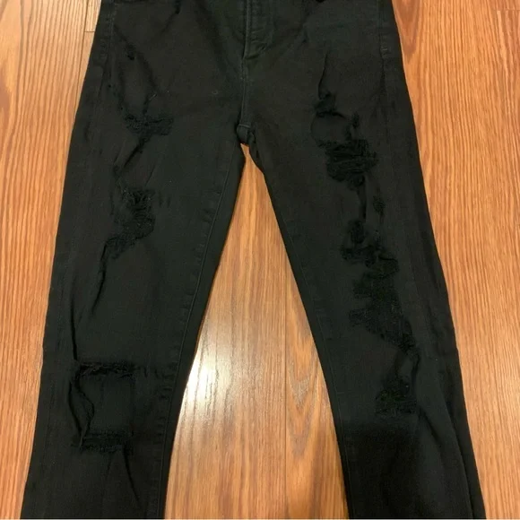 Womens Agolde Sophie High Rise Skinny in Moonstruck Ripped‎ Jeans size 27 - Picture 2 of 10